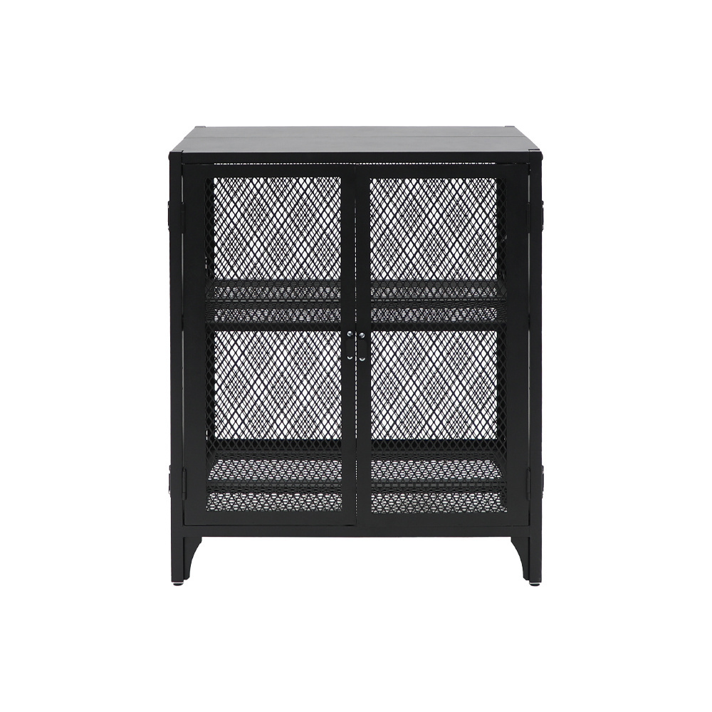 New Folding Function Standing Steel Storage Cabinet for Living Room Steel Side Storage Manufacturer