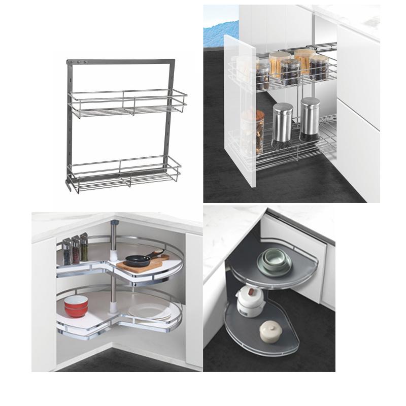 M02 Steel kitchen hardware drawers accessories kitchen furniture cupboard accessories baskets metal kitchen drawers baskets