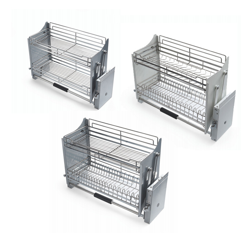 M02 Steel kitchen hardware drawers accessories kitchen furniture cupboard accessories baskets metal kitchen drawers baskets