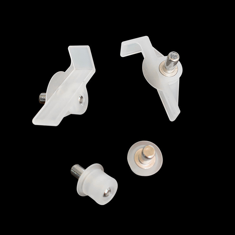 GH A403 Furniture hardware Accessories Plastic Shelf Clip 5mm 6mm for Cabinet Fittings