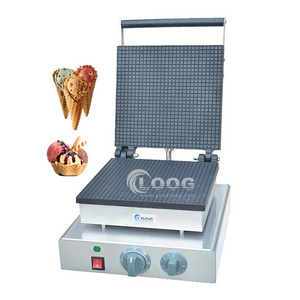 New Arrival Restaurant Waffle Ice Cream Cone Maker Commercial Electric Dutch Stroopwafels Waffle Cone Machine For Sale