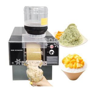 Stainless Steel Snowflake Shaved Ice Machine Hot Sales Bingsu Ice Machine Commercial Korean Shaved Ice Machine For Restaurant