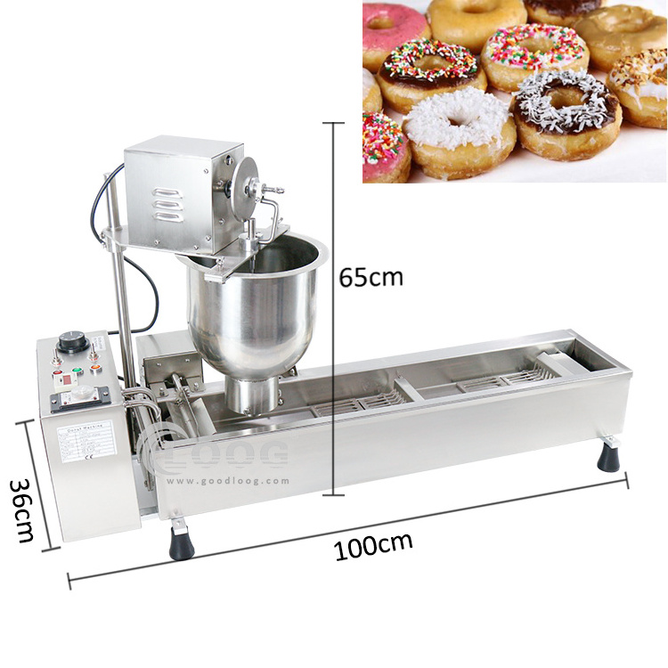 donuts production line automatic Mini Donut Making Machine Donut Fryer Electric Doughnut Machine Manufacturer