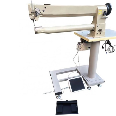 Industrial computerized single stich automatic cylinder arm sewing machine