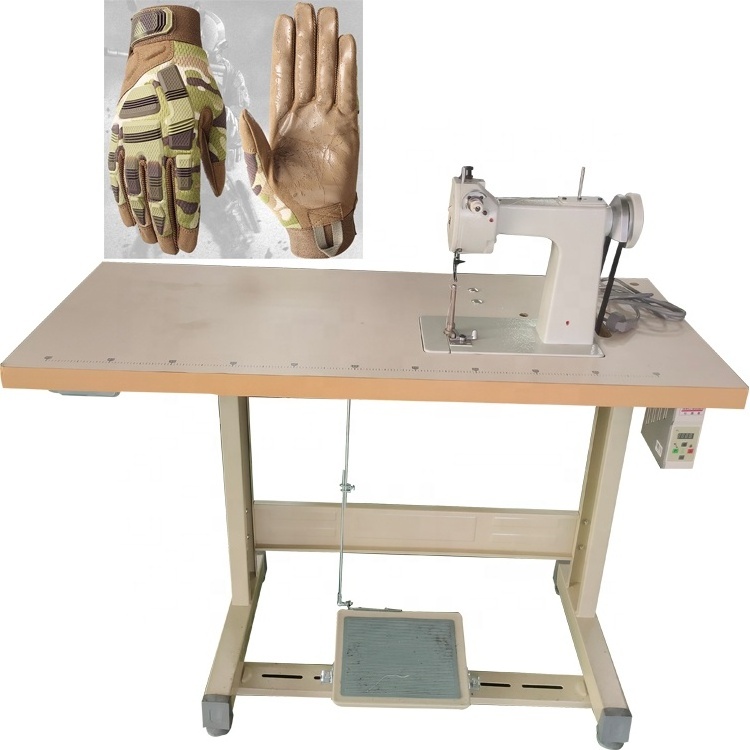 Post Bed Column Type Single Needle Chain Glove Sewing Machine