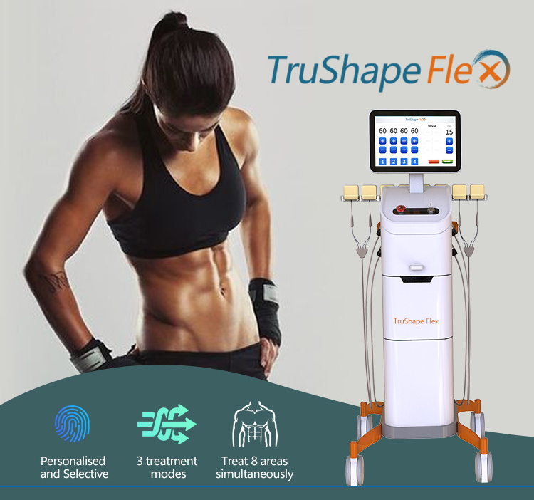 Trusculpt Id And Flex 3d Rf Slimming Machine 2mhz Rf Monopolar Ems Body Sculpting Machine