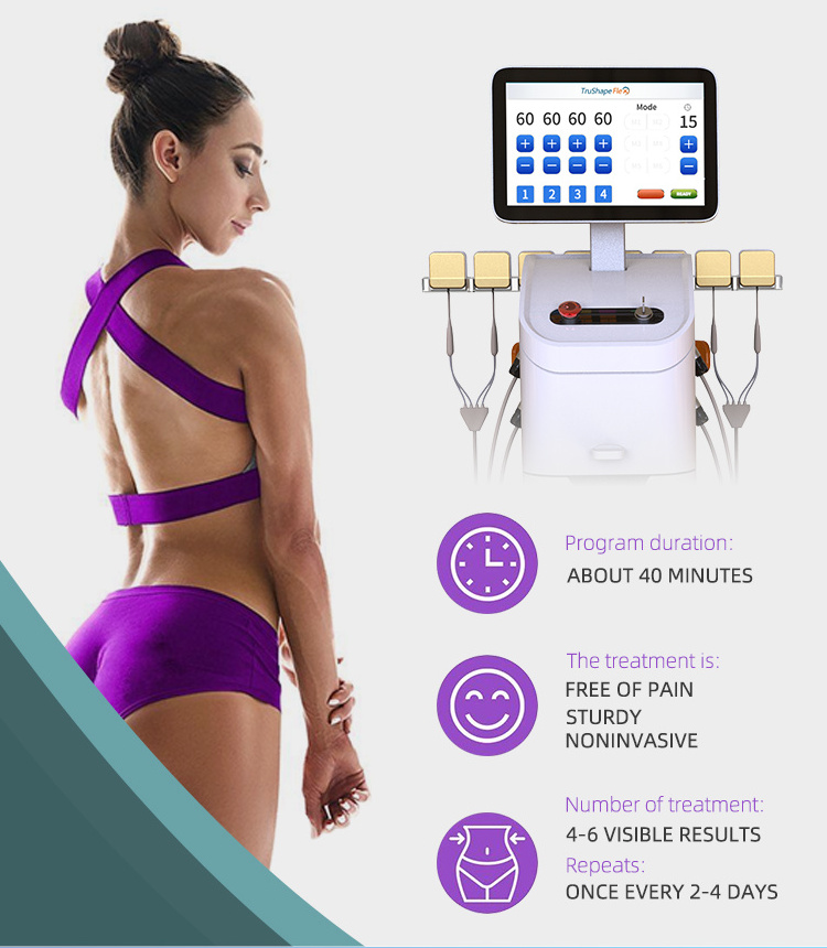 Trusculpt Id And Flex 3d Rf Slimming Machine 2mhz Rf Monopolar Ems Body Sculpting Machine