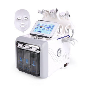 Portable 7 In 1 Hydro Microdermabrasion Home Use Facial Machine Skin Cleaner