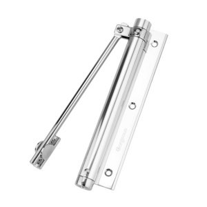 Gorgeous easy to install aluminum simple atomatic closer door mini adjustable auto spring loaded door closer