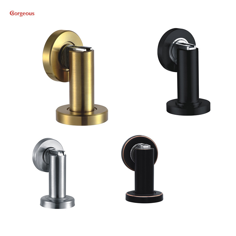 wall protector door stops floor  mounted draft dust magnetic door stopper gate heavy duty wind door stoppers