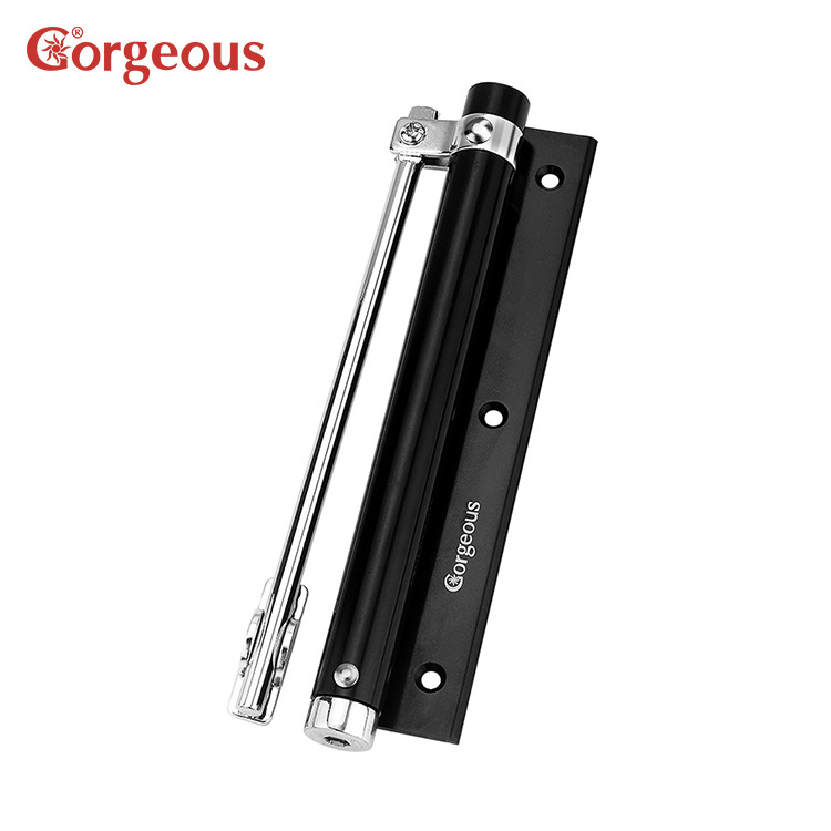 Gorgeous easy to install aluminum simple atomatic closer door mini adjustable auto spring loaded door closer