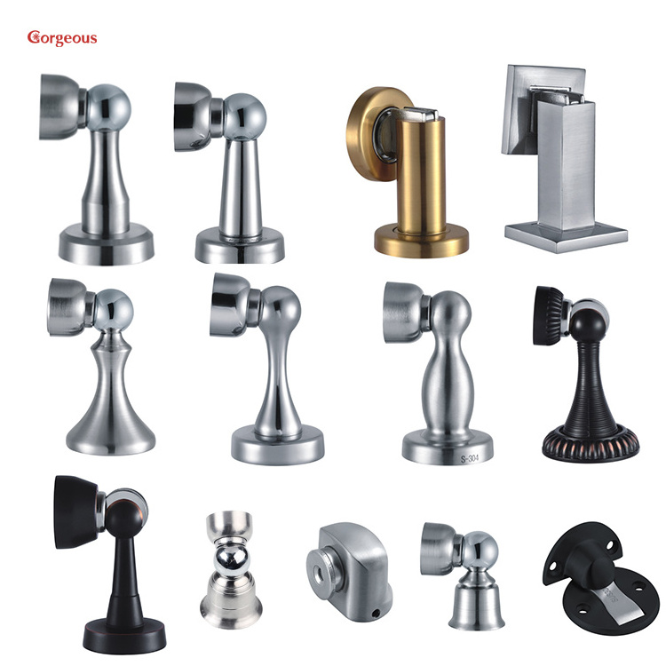 wall protector door stops floor  mounted draft dust magnetic door stopper gate heavy duty wind door stoppers