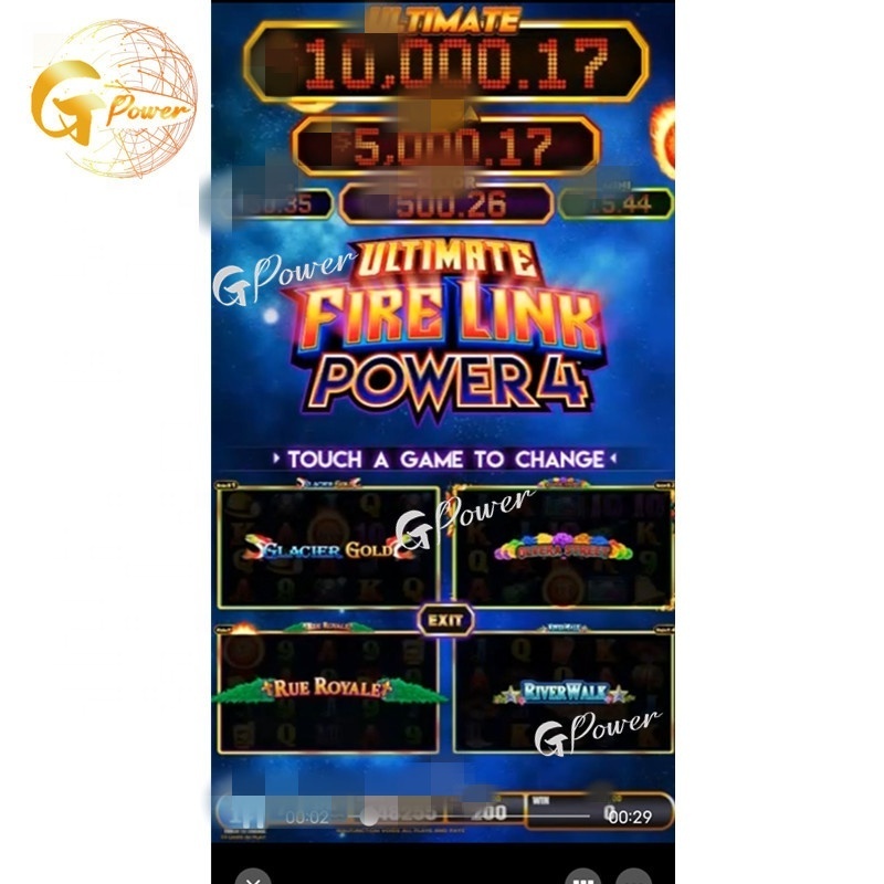 Multigame 8 in 1 Fire Link Power 4 Game Board for Arcade Games Machines