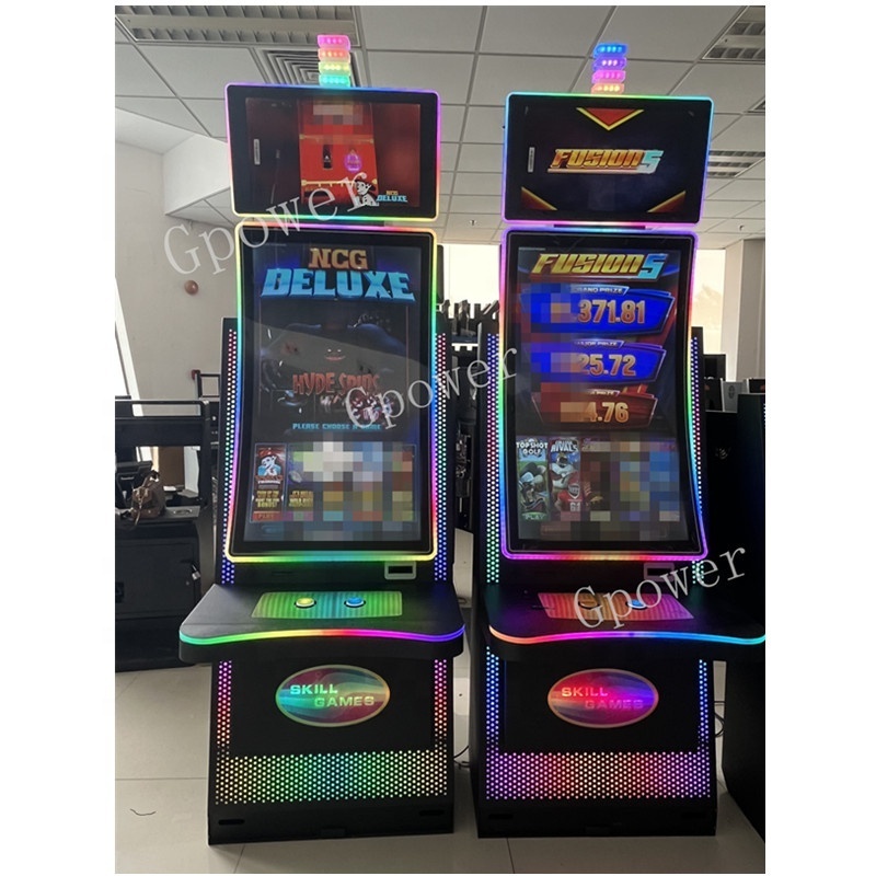 32/43 inch Coin-operated Game Console Vertical Curved Monitor Diamond Bally Skill Game Cabinet for Sale