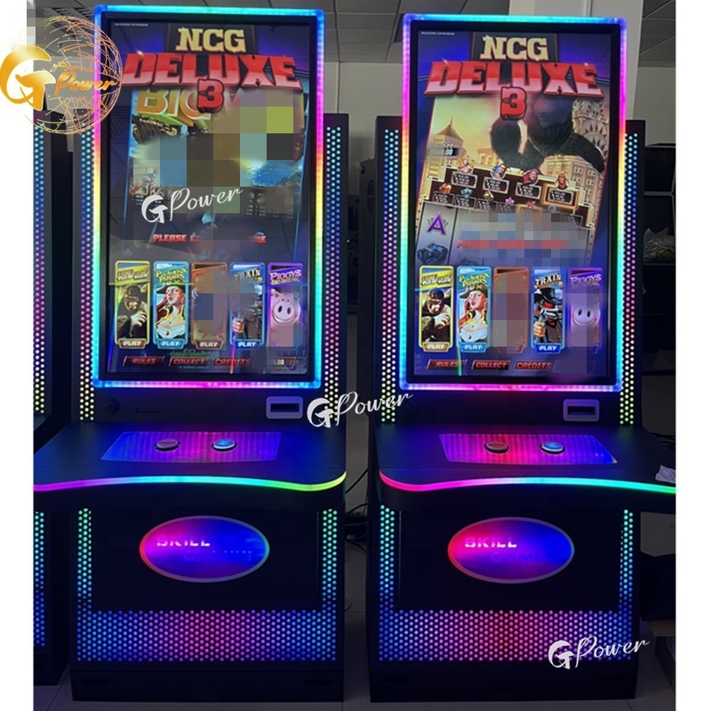 Popular Skill Game NCG Deluxe 1 2 3 Motherboard Amusement Game Machine Metal Cabinet For Sale