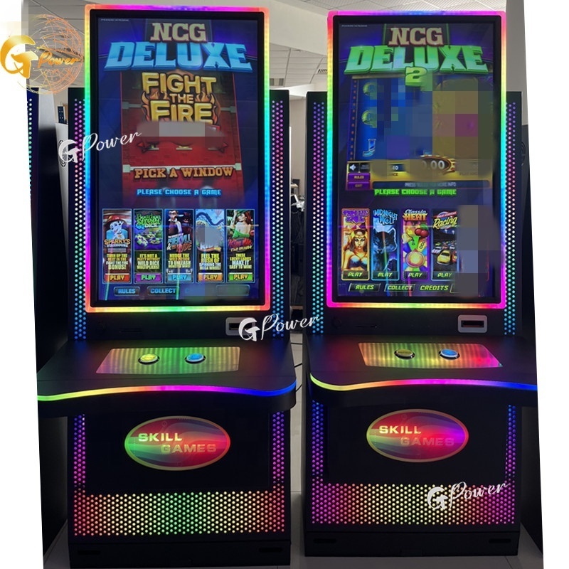 Popular Skill Game NCG Deluxe 1 2 3 Motherboard Amusement Game Machine Metal Cabinet For Sale