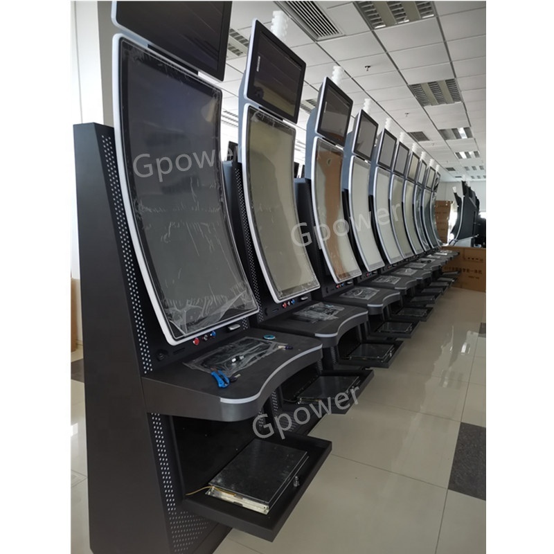 China Factory Price 43inch Curved Touch Screen Metal Cabinet Skill Game Machine for Sale