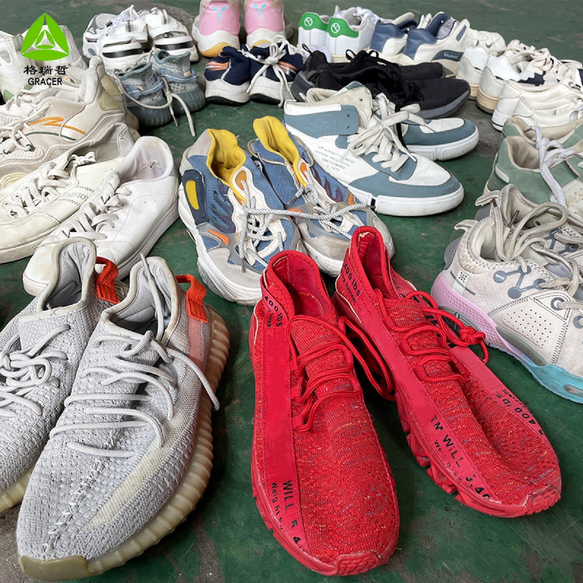 Factory Wholesale Mixed Shoes Bales Used Sneaker Unisex Shoes Stock For Adult And Kids