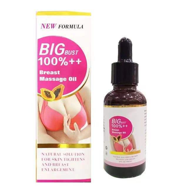 Natural Essential Oil Papaya Seed Extract Chest Enhancer Boobs Lifting Effective Breast Enlargement Oil For Women