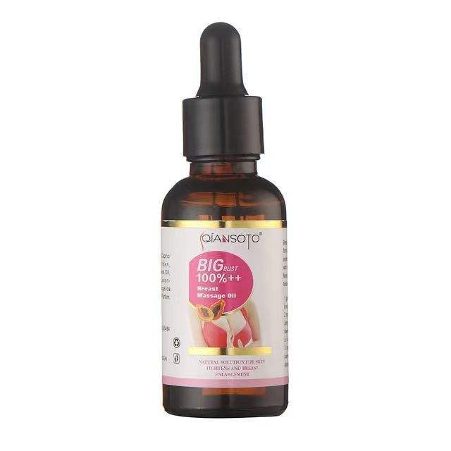 Natural Essential Oil Papaya Seed Extract Chest Enhancer Boobs Lifting Effective Breast Enlargement Oil For Women