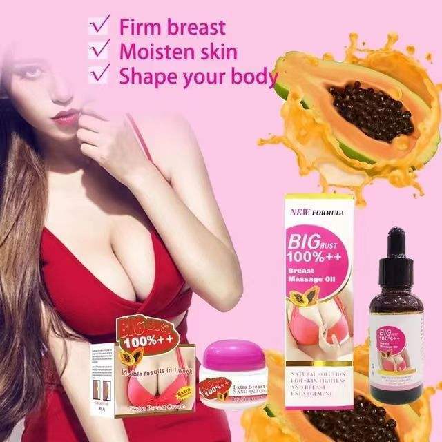 Natural Essential Oil Papaya Seed Extract Chest Enhancer Boobs Lifting Effective Breast Enlargement Oil For Women