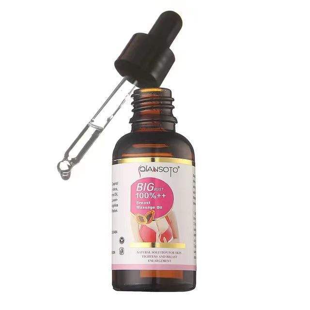 Natural Essential Oil Papaya Seed Extract Chest Enhancer Boobs Lifting Effective Breast Enlargement Oil For Women