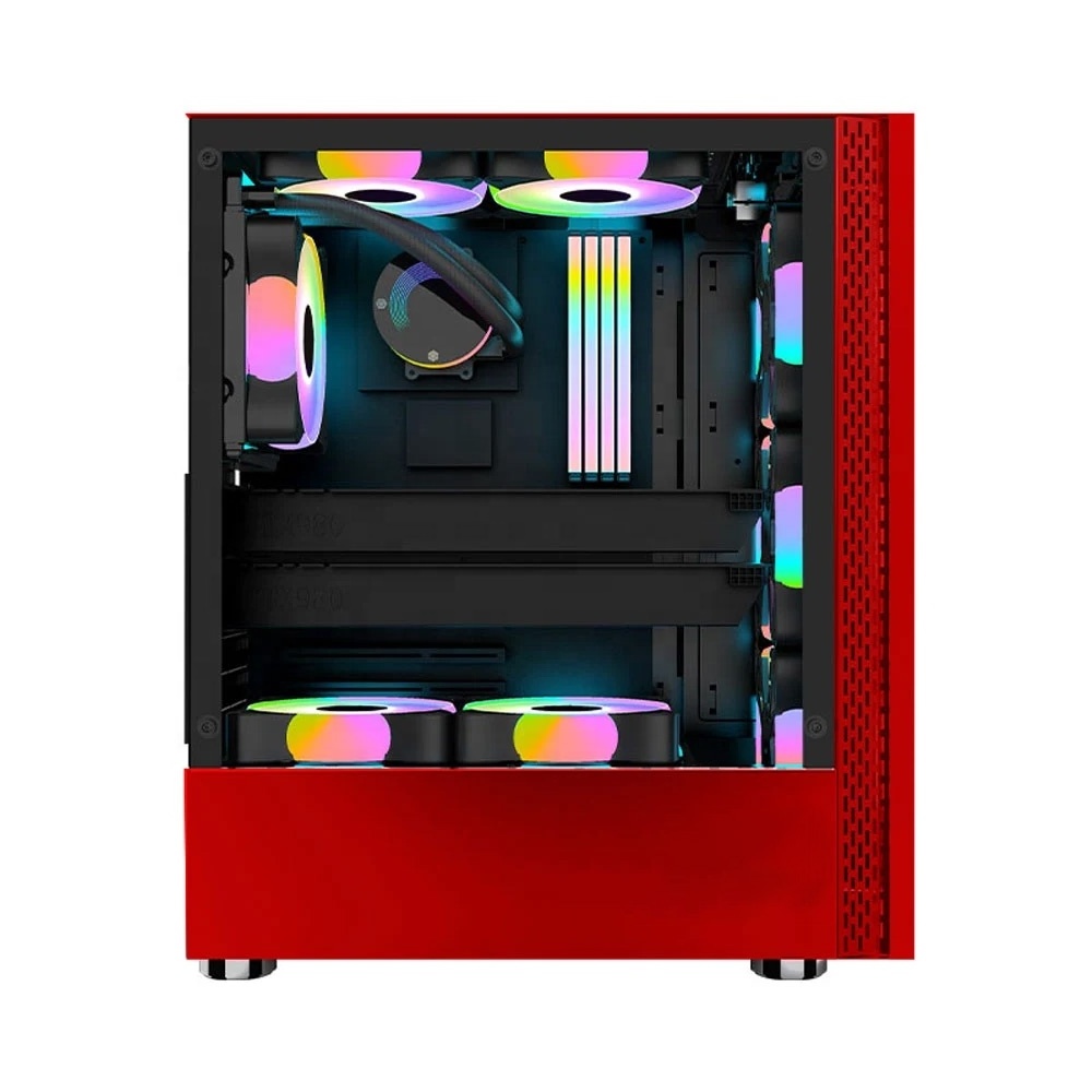 One Piece Anime ATX PC Gaming Computer Cases & Full Towers CPU RGB Table Glass Desktop Luffy Cover Case