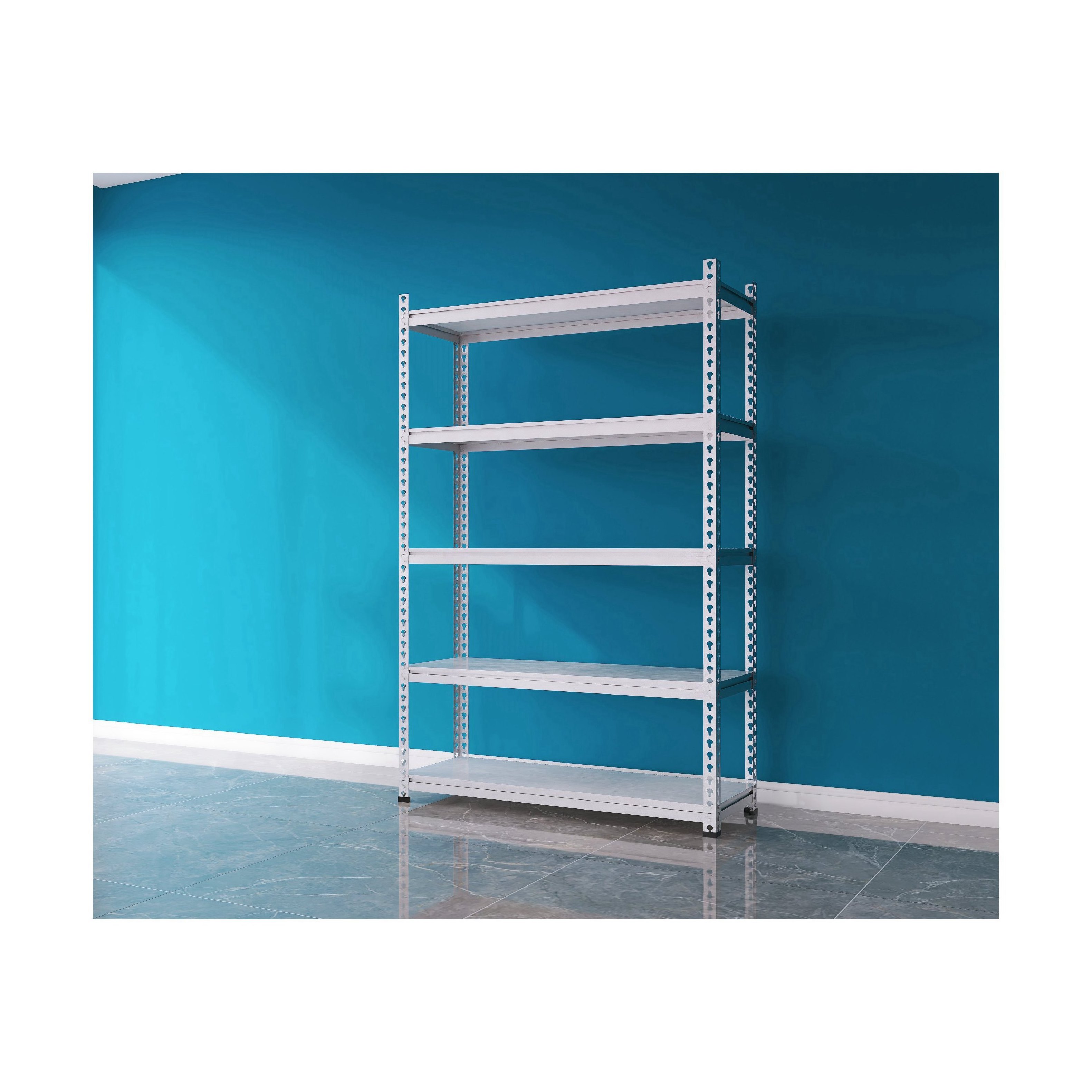 Warehouse Storage Shelving Metal Steel Racks Bolt-free Galvanized Racking Boltless Pallet Shelf Rack Factory