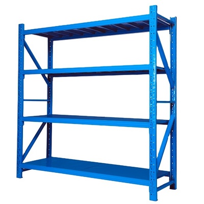 high quality warehouse adjustable Boltless  Storage Rack metal Steel medium duty rack