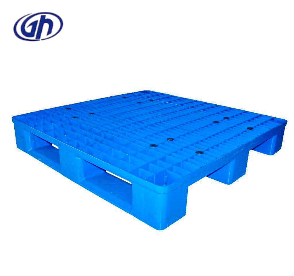 Enlightening Pallet Heavy duty double sides euro HDPE large stackable reversible plastic pallet for sale