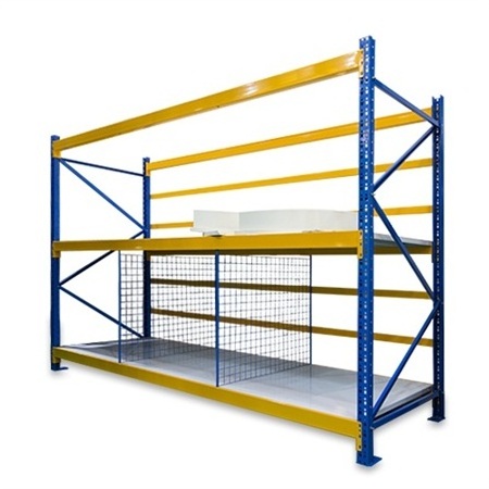 Factory metal bolt-free stacking rack Industrial warehouse storage rack shelving system