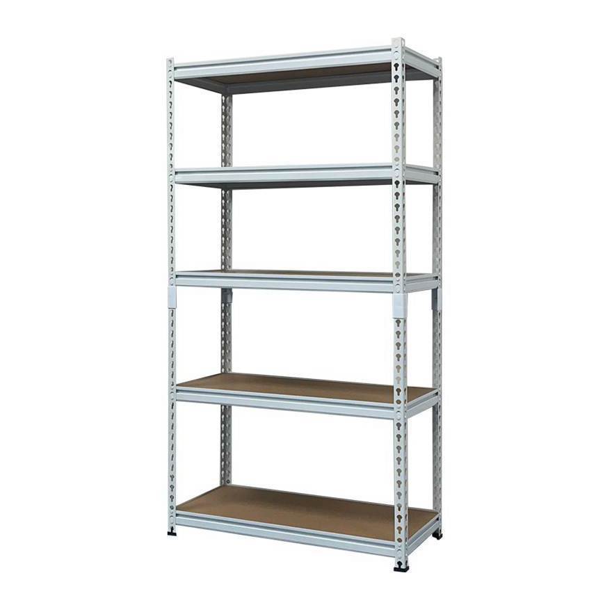 Best seller Factory metal heavy duty shelving rack 5 tiers boltless stacking shelves