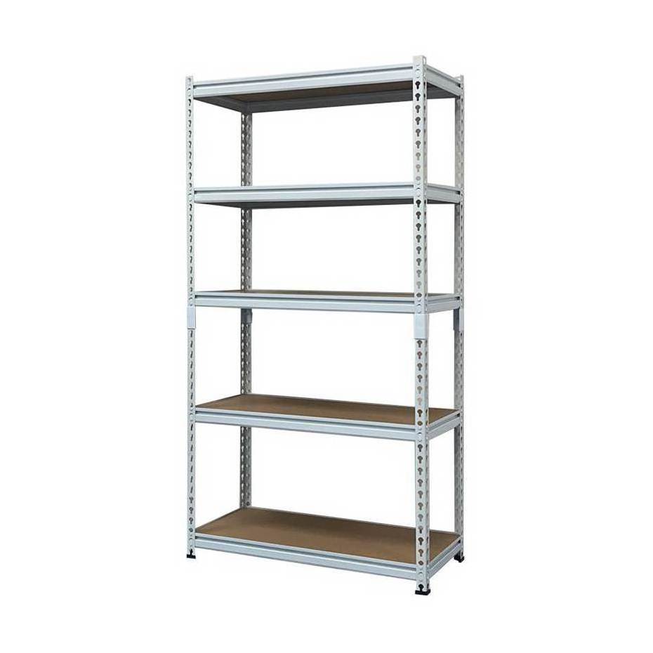 High quality commercial  warehouse boltless rack stainless steel kitchen storage shelf 5 Layer multipurpose stacking shelves