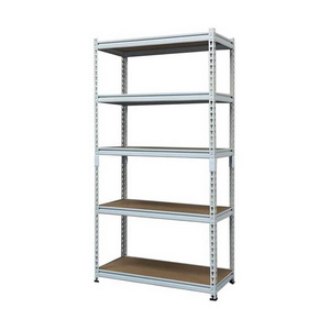 High quality commercial  warehouse boltless rack stainless steel kitchen storage shelf 5 Layer multipurpose stacking shelves