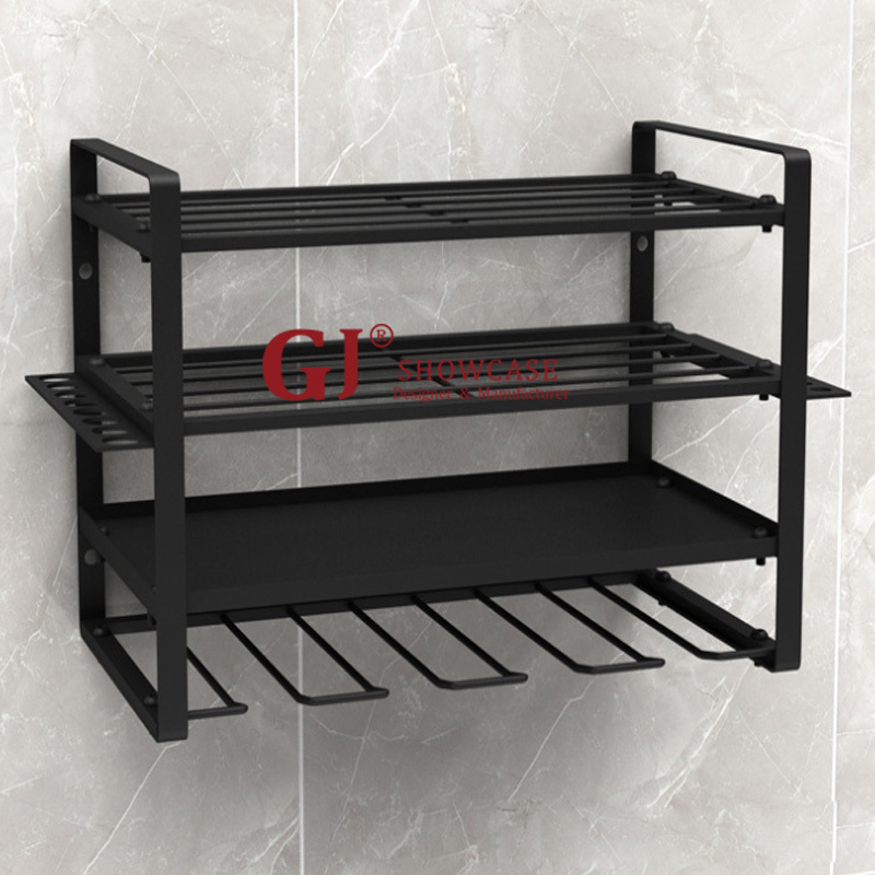 Hot Sale Hammer Drill Display Rack Hardware Shelves Tools Display Stand For Workshop Retail Shop