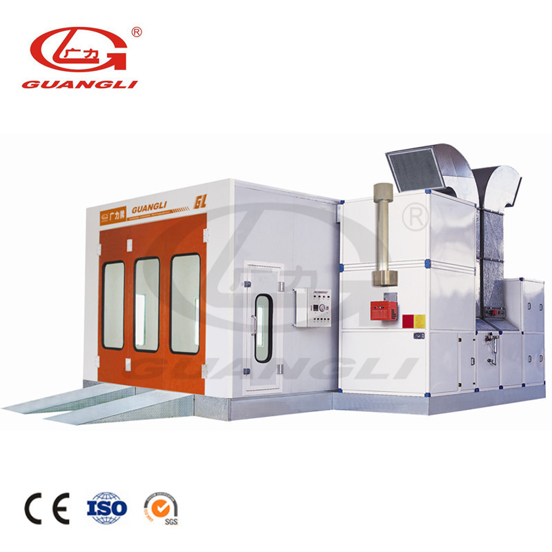 Professional manufacturer mobile paint spray booth with thickness wall panels