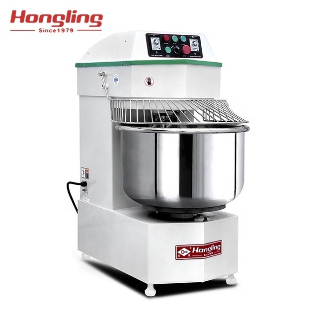 DM-5OH 50l ISO certificate bakery equipment industrial bread kneader vertical sprial dough mixer machine