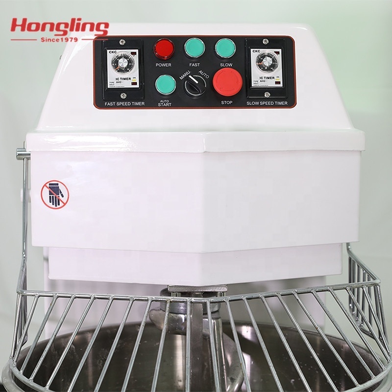 DM-5OH 50l ISO certificate bakery equipment industrial bread kneader vertical sprial dough mixer machine