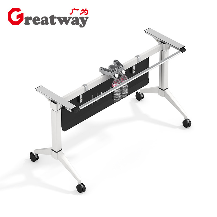 Modern Portable Tables Folding Training Table Foldable Conference Desks Office Training Desk Folding Study Table