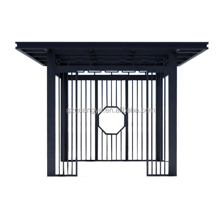 Ready To Ship Luxury Garden Gazebo Outdoor Aluminum China Style Pergola 4X4