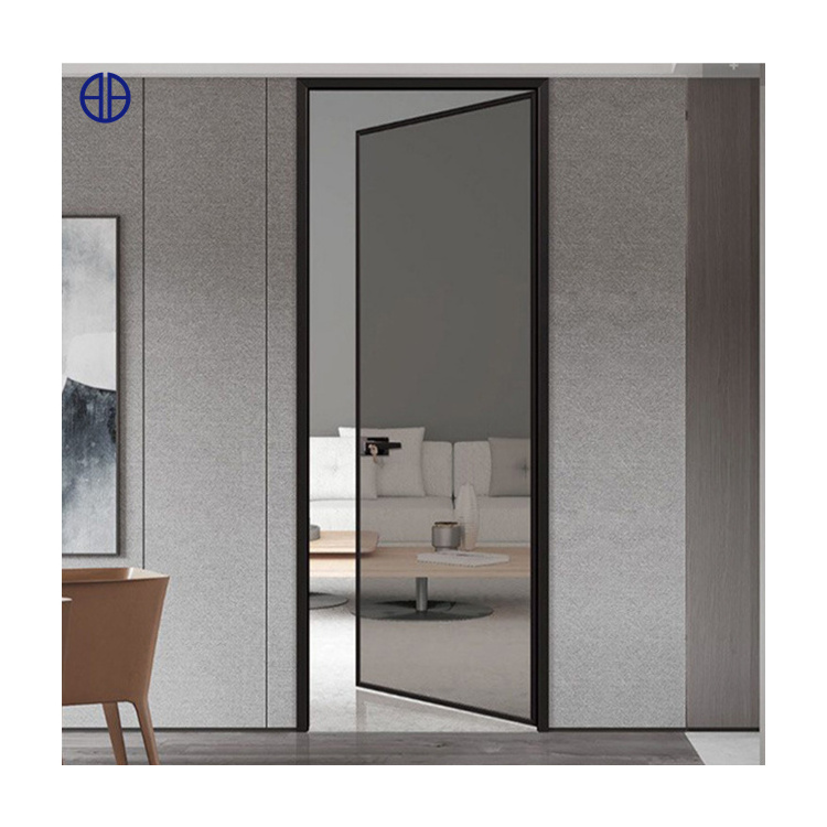 Interior Entry Double Glass Door Design Aluminum Double Swing Casement Door