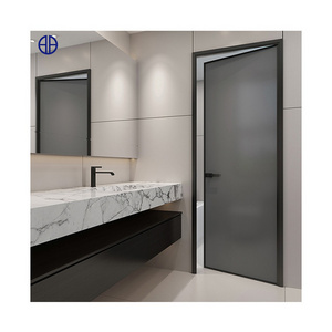 Interior Entry Double Glass Door Design Aluminum Double Swing Casement Door