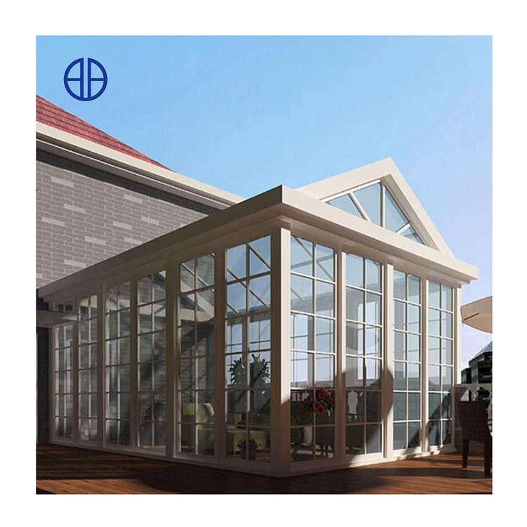 Motorized aluminum pergola gazebo glass balcony sunroom