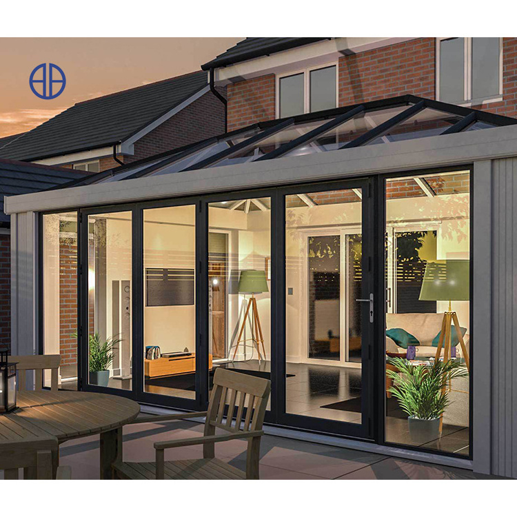 Hot Sales Prefabricated House The Modern Insulating Glass Green House Sunroom Aluminum Sun Room