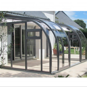 Sun House Sunroom With Electric Roof Glass Sun Room With Floor Security Glass Garden