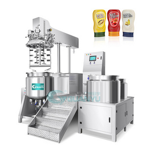 Standard Sliming Face Snail Hair Remover Cream Making Emulsifying Machine Lotion Homogenizing Emulsifier Mixer