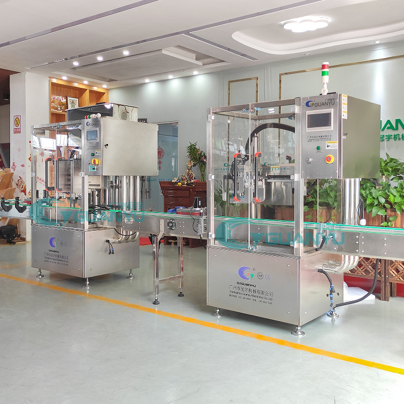 Full Automatic 2 Heads Shampoo and Liquid Soap Production Line Chemical Hand Wash Liquid Detergent Soap Filling Capping Machine