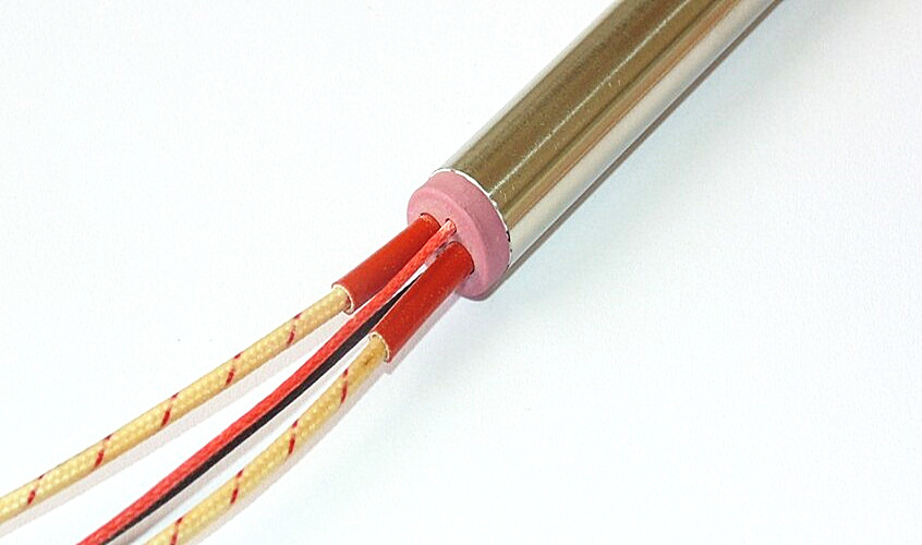 Wholesale Single-end Industrial Pencil Electric 220 V Mould 4 Wire Cartridge Heater With Thermocouple