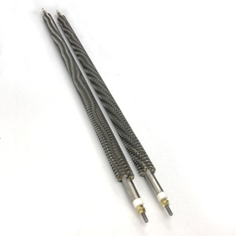 Annai U Shape Electrical Dry Heat Resistance Steel Fin Heating Element Electric Air Duct Strip Finned Tubular Heaters With Fins