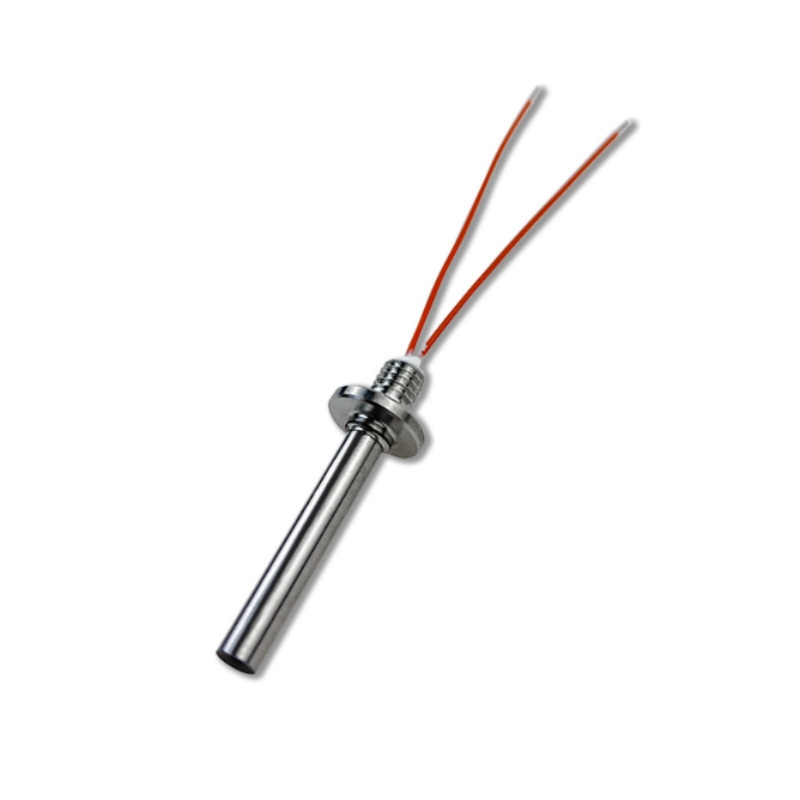 High Power Stainless Steel Sheath Ceramic Heating Rod Resistance 220V Cartridge Heater With Fixed Plate